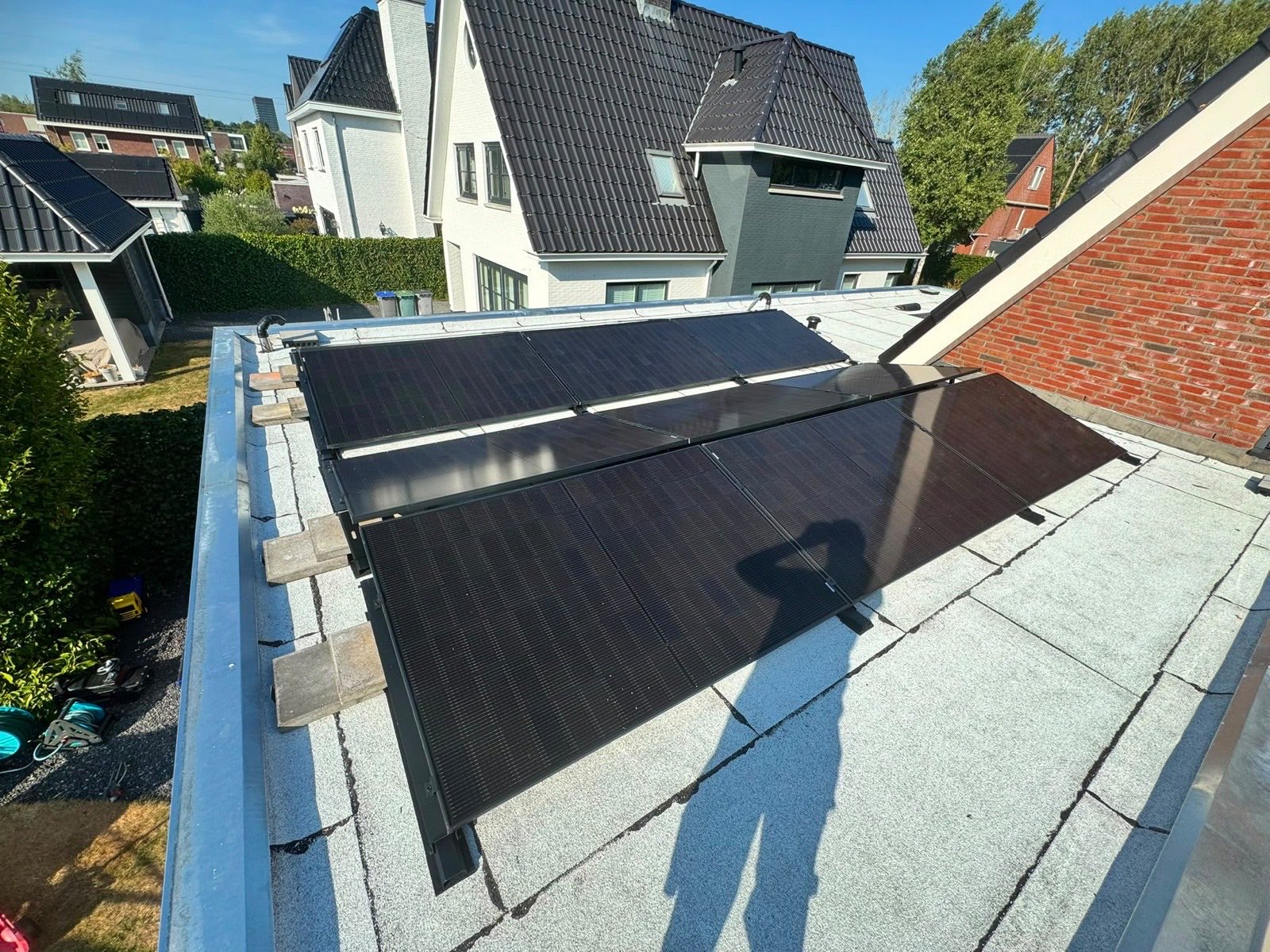 Zonnepanelen verwijderen en terugplaatsen